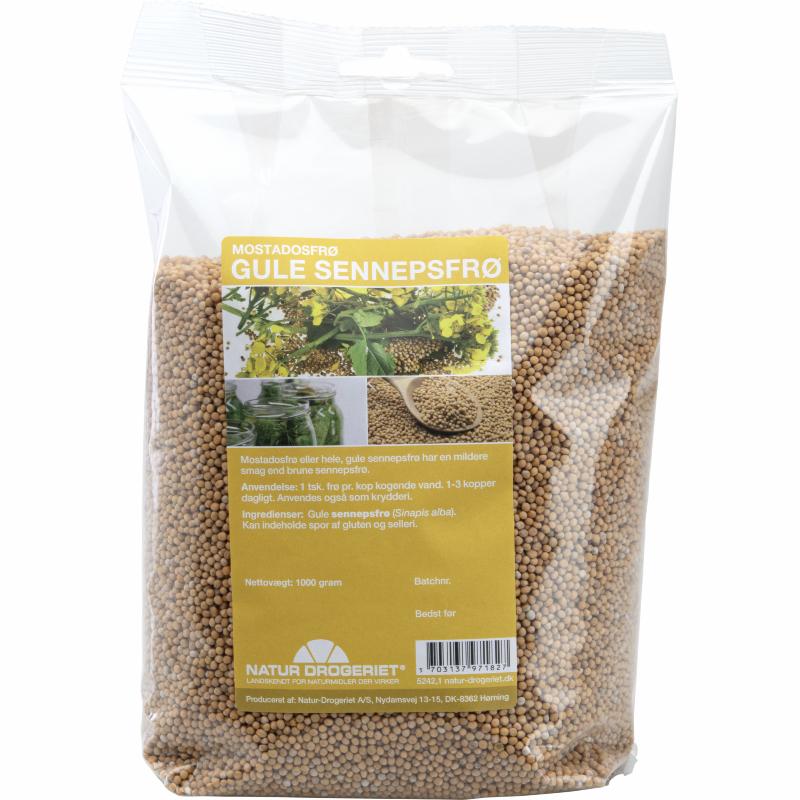 Sennep gul hel 1000 g